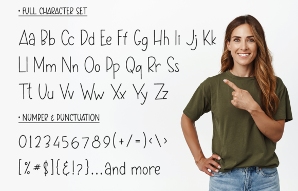 Cwacker Away Font PNG with transparent background - Preview 4
