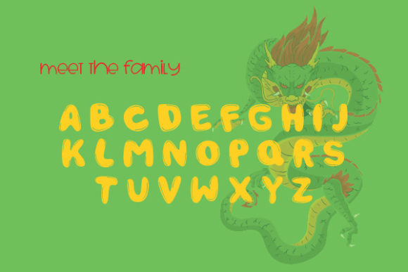 Dragon Ball Font - Preview 1