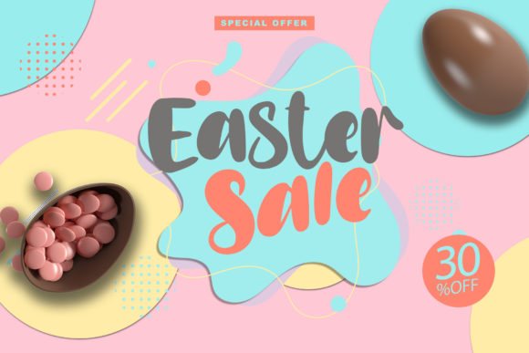 Easter Risen Font - Preview 2