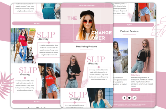 Ecommerce Email Template Newsletter