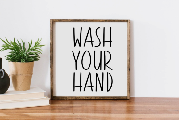 Farmgarden Font PNG with transparent background - Preview 2
