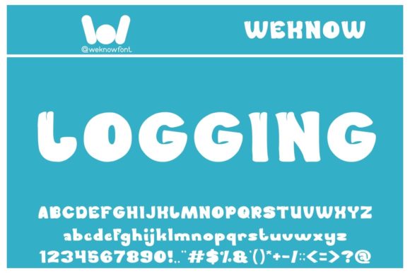 Forest Thing Font - Preview 3