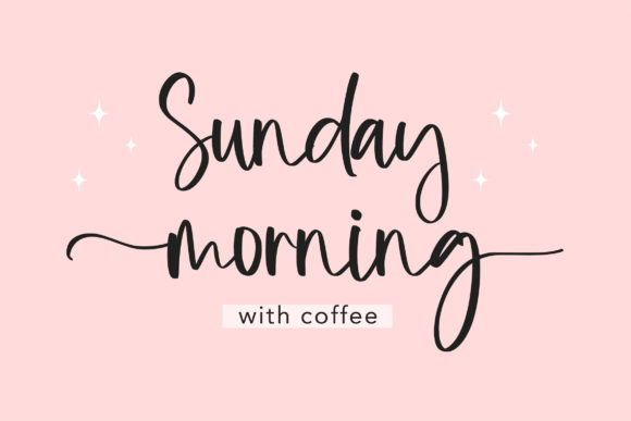 Gianella Breakfast Font - Preview 1