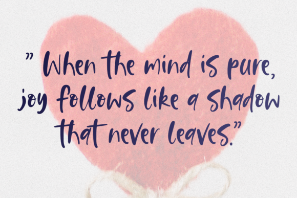 Heart of Mine Font - Preview 1