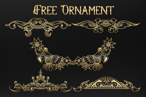 Hercules Font PNG with transparent background - Preview 4