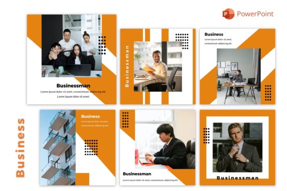 Instagram Feed Template Business 3 Graphics