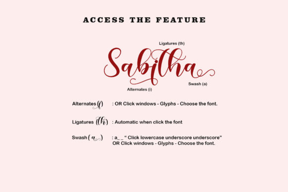 Malitha Font PNG with transparent background - Preview 5