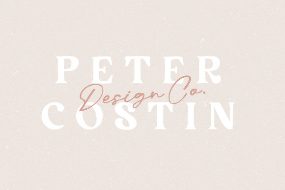 Peach More Font PNG with transparent background - Preview 3