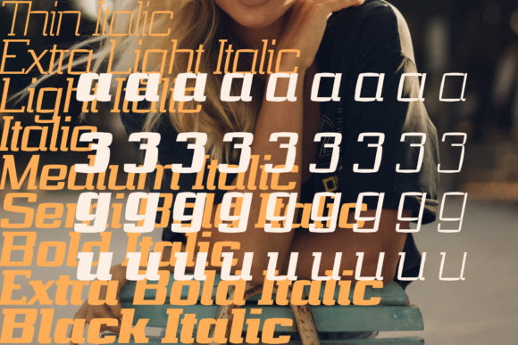 Quartell Font PNG with transparent background - Preview 2