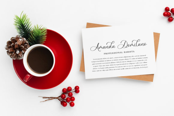 Romantic Rossie Font PNG with transparent background - Preview 3