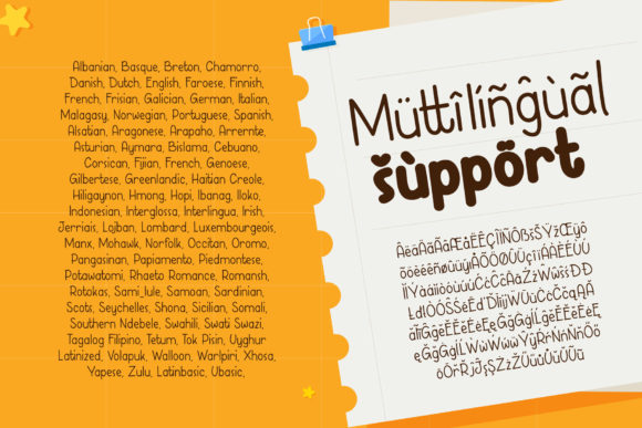 Sagobi Font PNG with transparent background - Preview 2