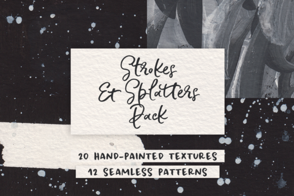 Strokes & Splatters Texture Pack