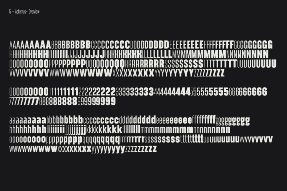 Aeternus Font - Preview 4