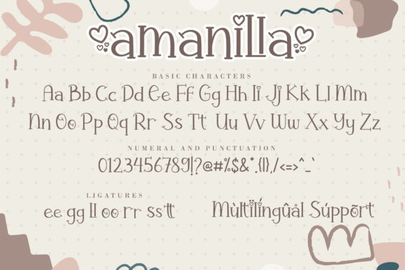 Amanilla Font - Preview 6