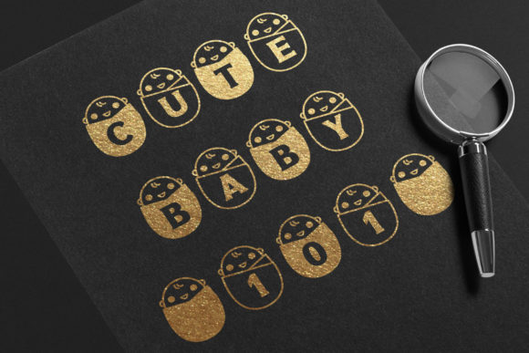 Baby Font - Preview 4