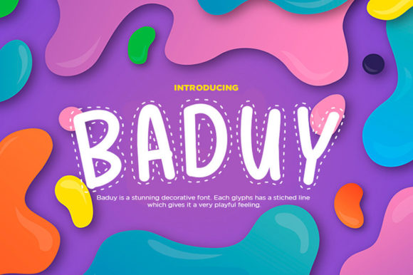 Baduy Font - Preview 1
