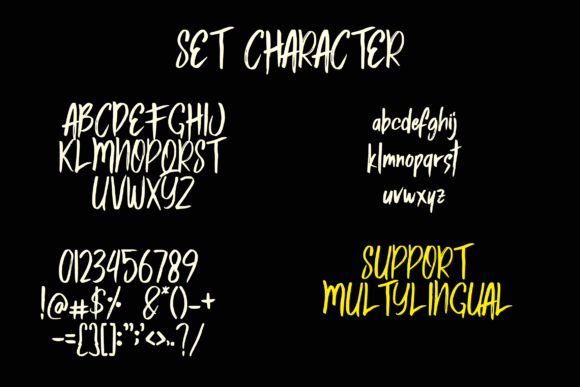 Banthara Font - Preview 4