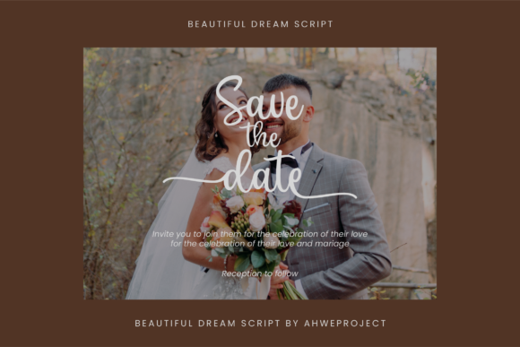 Beautiful Dream Font - Preview 3