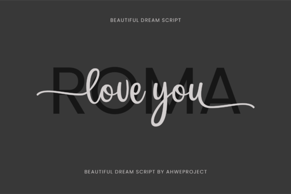 Beautiful Dream Font - Preview 5