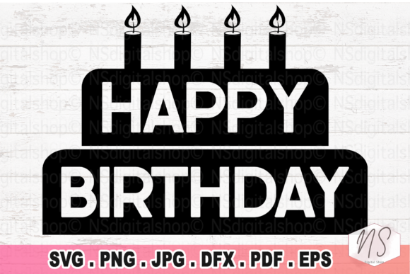 Birthday Cake SVG