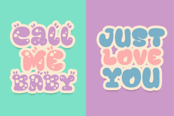 Boba Party Font - Preview 2