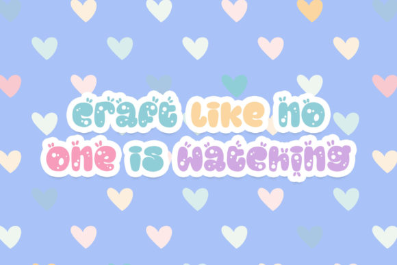 Boba Party Font - Preview 3