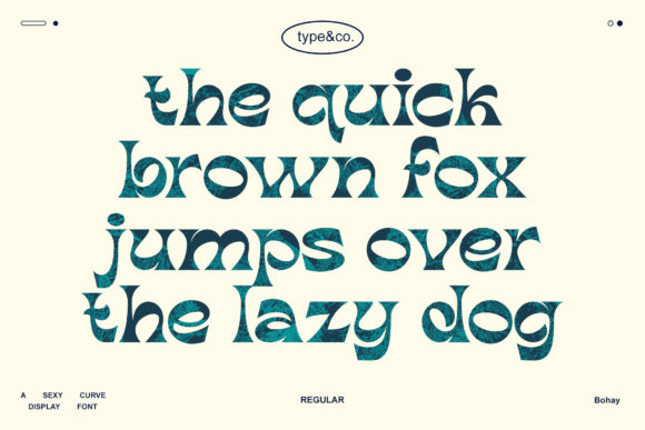 Bohay Font - Preview 4