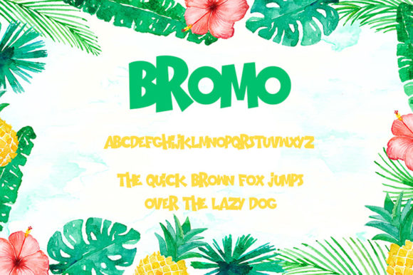 Bromo Font - Preview 1