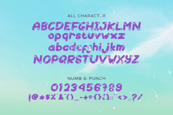 Bubble World Font - Preview 2