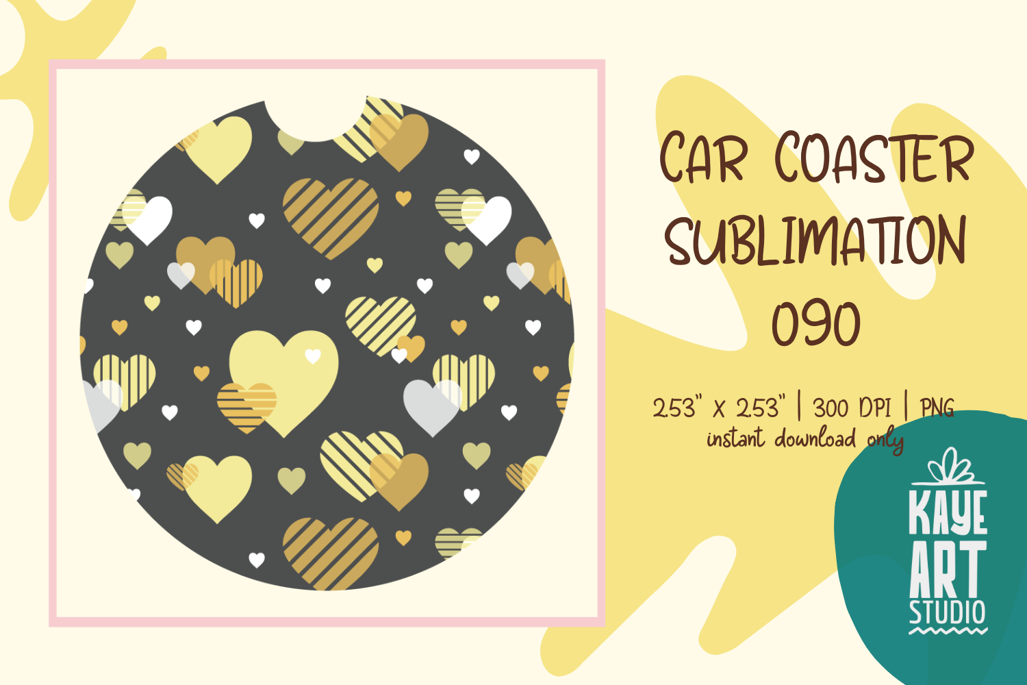 Car Coaster Graphic by kayeartstudio · Creative Fabrica