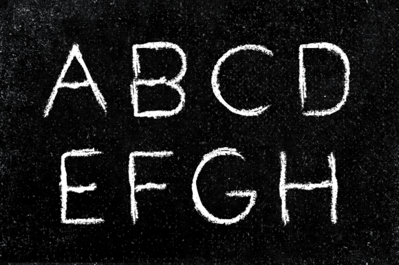 Chalk Font - Preview 1
