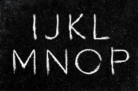 Chalk Font - Preview 2