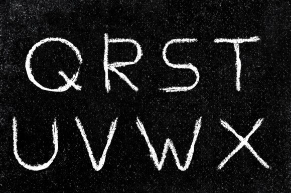 Chalk Font - Preview 3