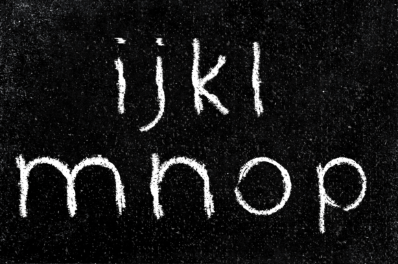 Chalk Font - Preview 6