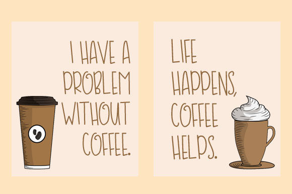 Coffe and Milk Font - Preview 4