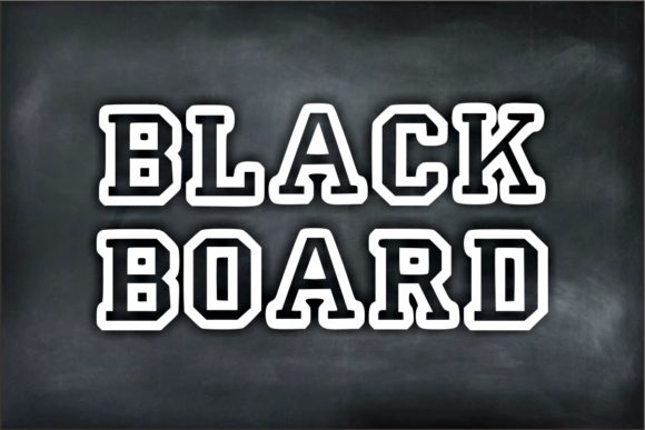Dark Line Font - Preview 2