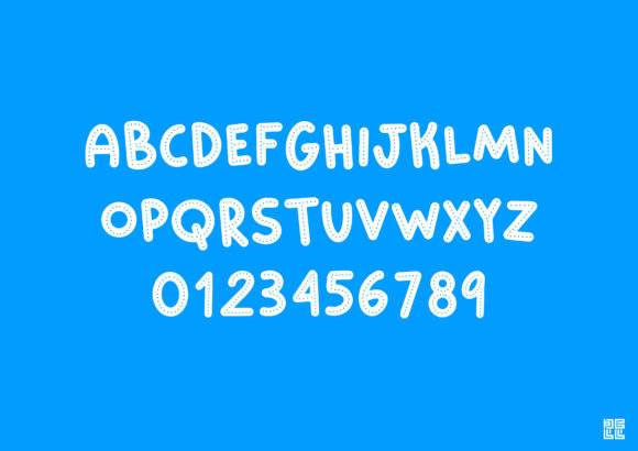 Ding Dong Font PNG with transparent background - Preview 1