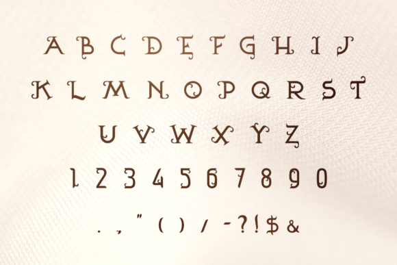 Dragon Tales Font PNG with transparent background - Preview 1