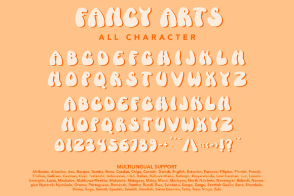 Fancy Arts Font - Preview 6
