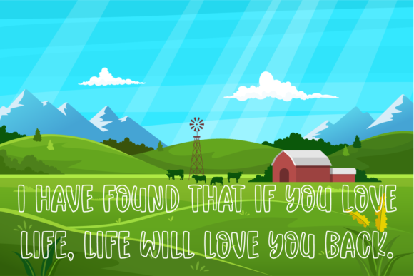 Farmhouse Font - Preview 4