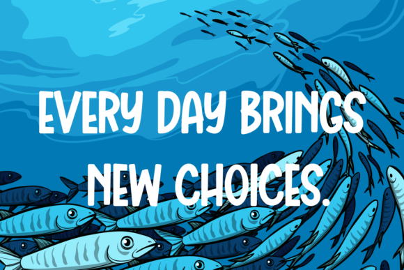 Fishing Font - Preview 2