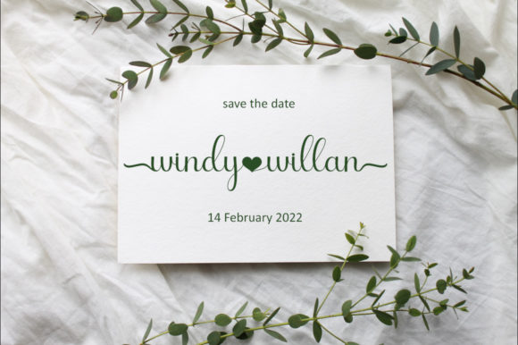 Hello Heart Font - Preview 1
