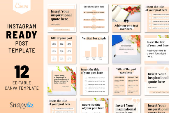 Canva Instagram Template Bundle Bundle · Creative Fabrica