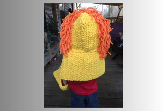 Lion Hooded Scarf