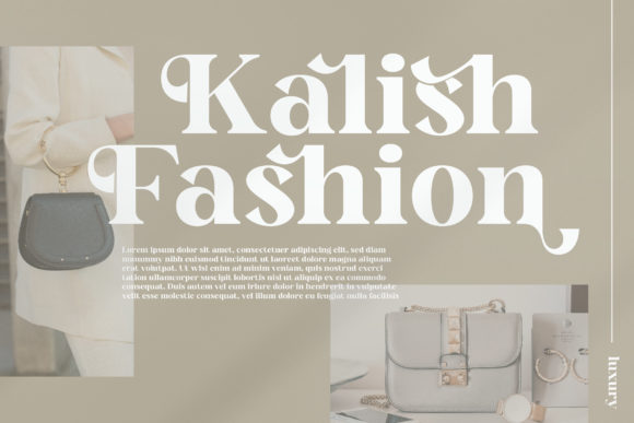 Mahgin Font PNG with transparent background - Preview 4
