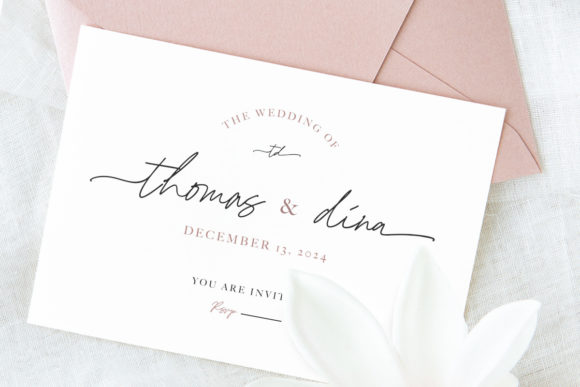 Merry Book Font font preview - 1