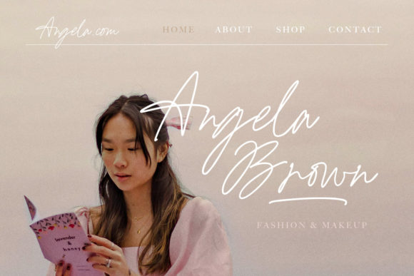 Merry Book Font font preview - 2