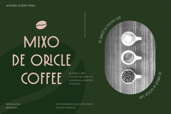 Monterio Font PNG with transparent background - Preview 5