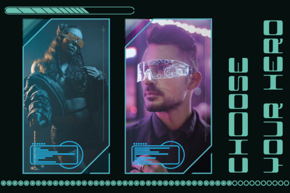 Morph Font Font PNG with transparent background - Preview 1