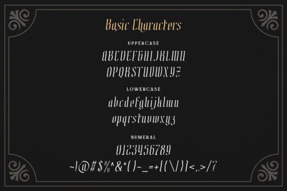 Remboland Font PNG with transparent background - Preview 4